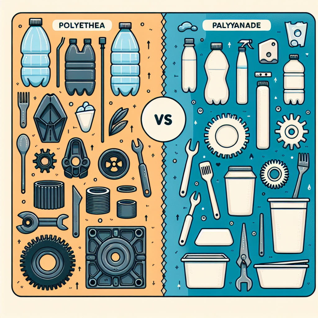 PE vs PA Plastic parts: What Sets Them Apart?