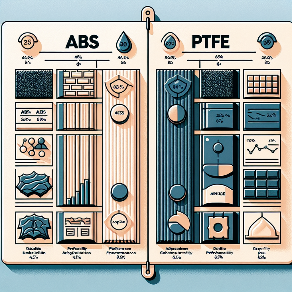 ABS vs PTFE: Comparing Performance, Durability, and Cost