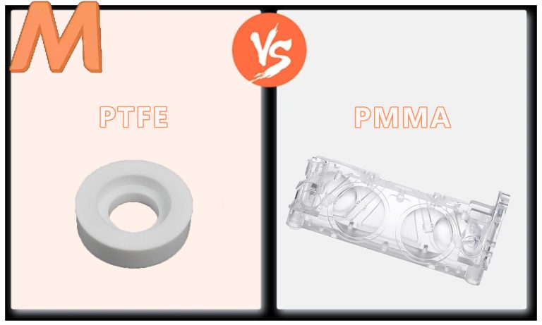 PTFE vs PMMA Plastic