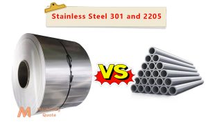 Stainless Steel 301 and 2205