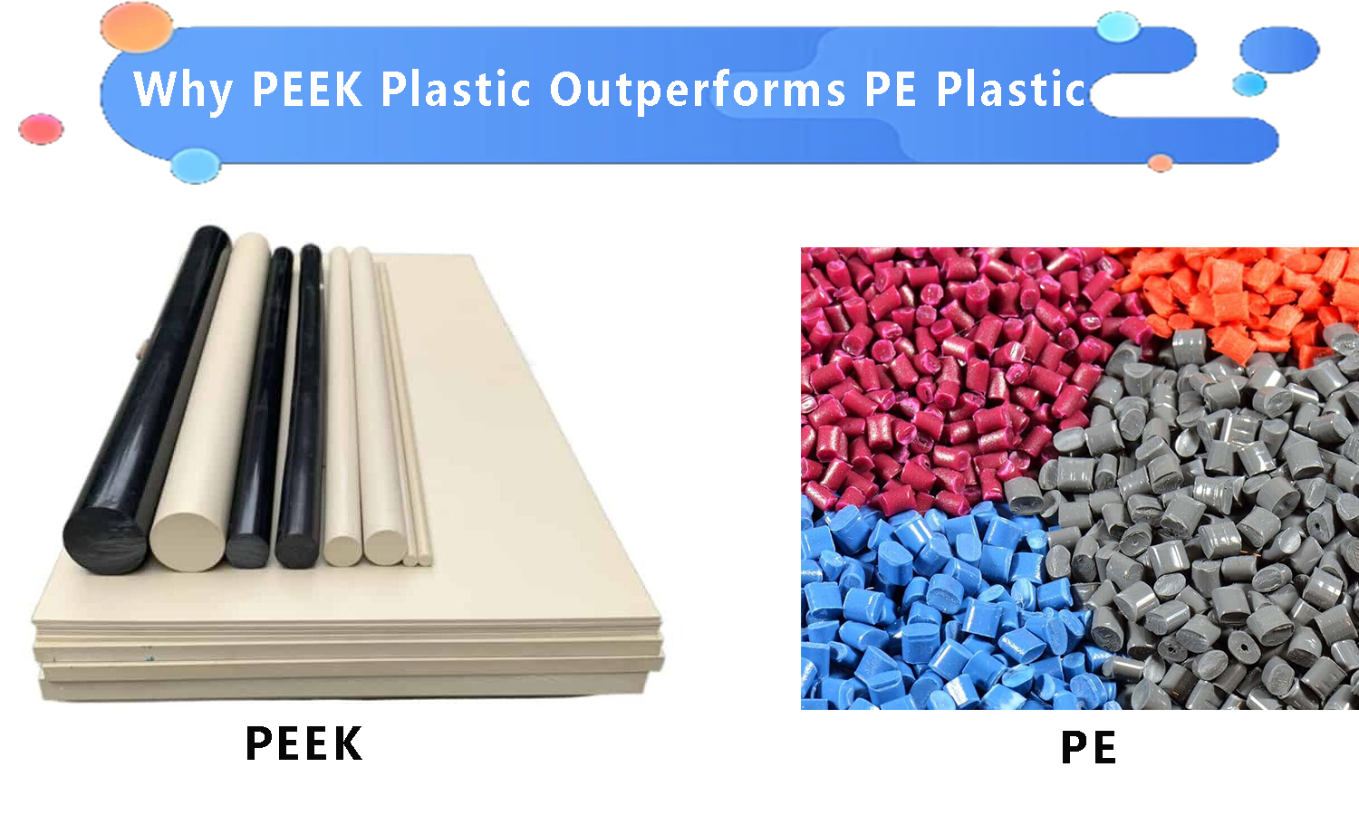 Why PEEK Plastic Outperforms PE Plastic Key Benefits Explained