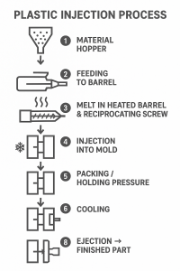 Plastic Injection Process chart